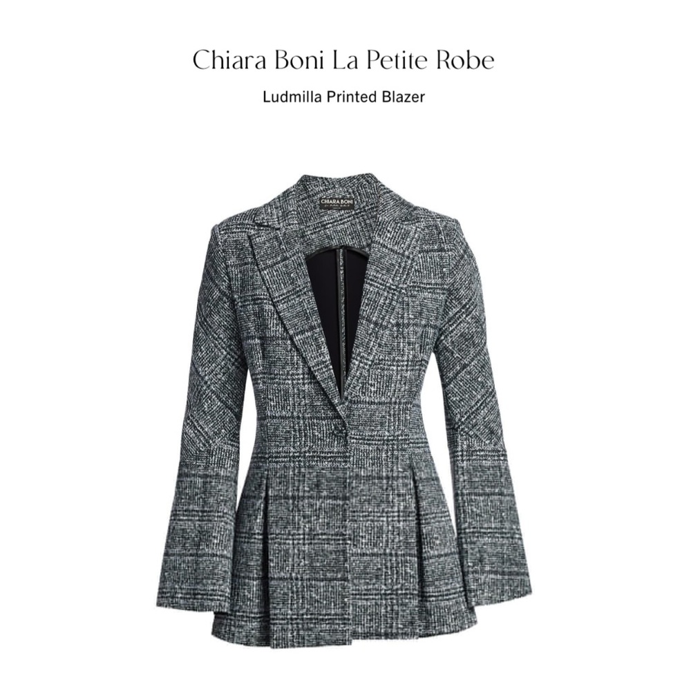 Chiara Boni Ludmilla Printed Blazer